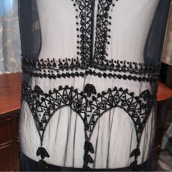 New Free People transparent Black Sleeveless Dress - Picture 12 of 13